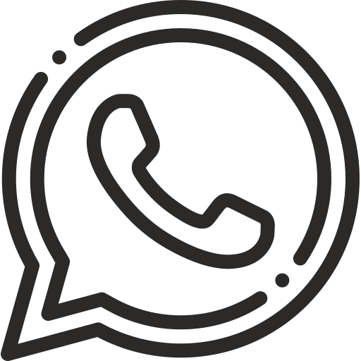 simple logo of whatsapp