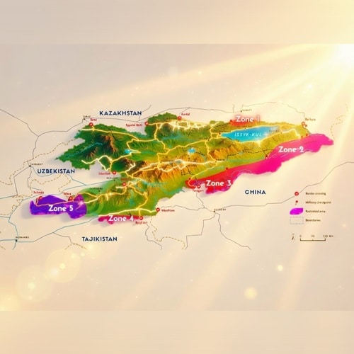 Get all zone permission in Kyrgyzstan in Bishkek